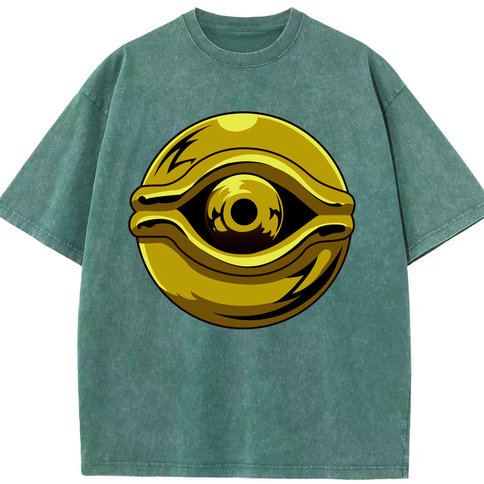 （画像用） 遊☆戯☆王 Yu-Gi-Oh! 綿100% ヴィンテージ風 半袖Tシャツ（フロントプリント）